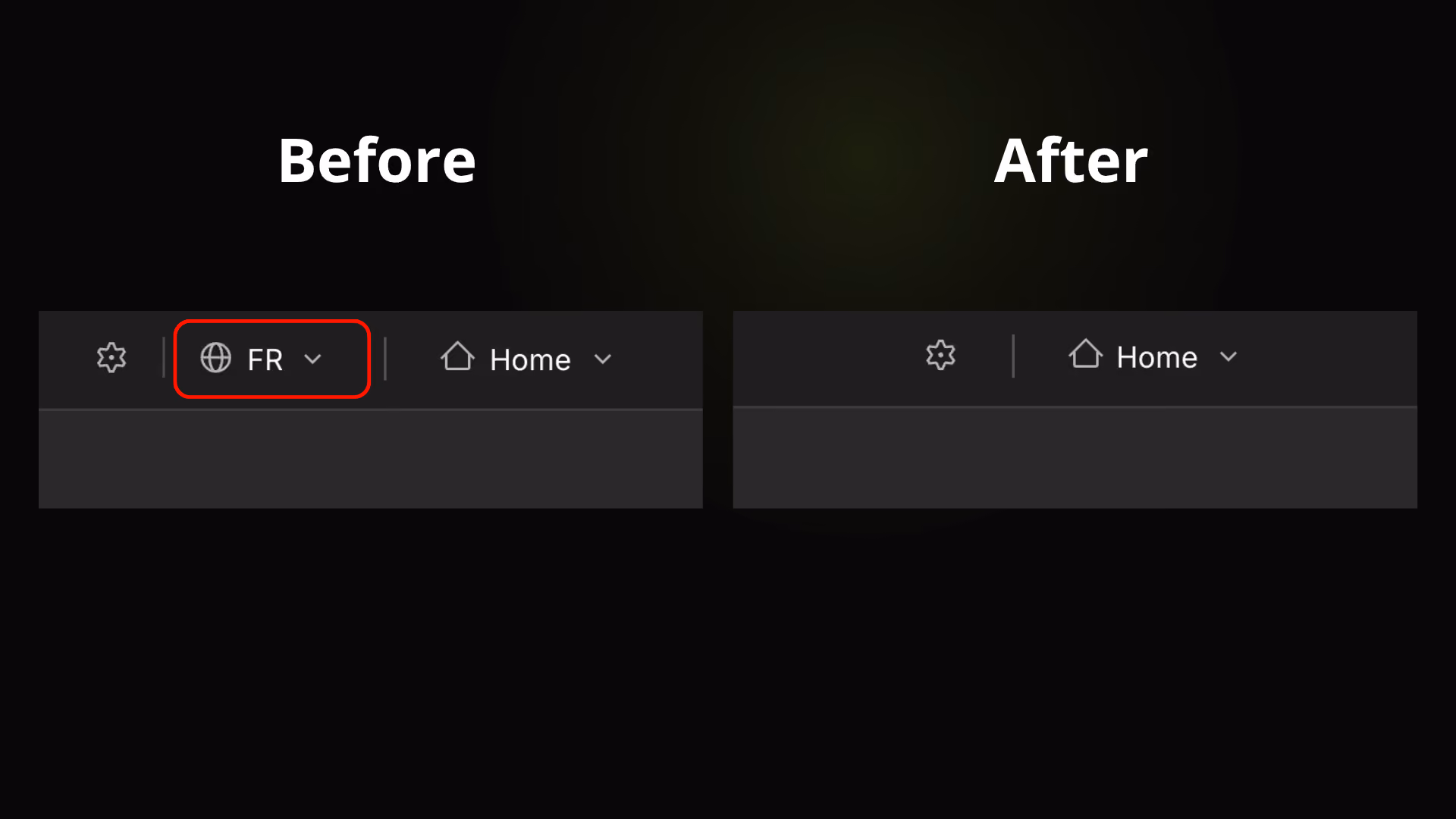 Hide Locale Switcher